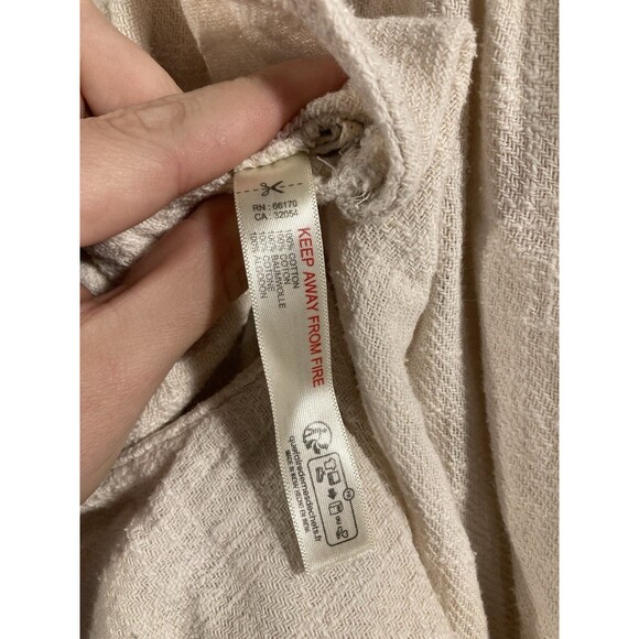 Free People Free-Est Sun-Drenched Overalls Jumpsuit Wide-Leg Slouchy XS 282016 - Picture 8 of 8